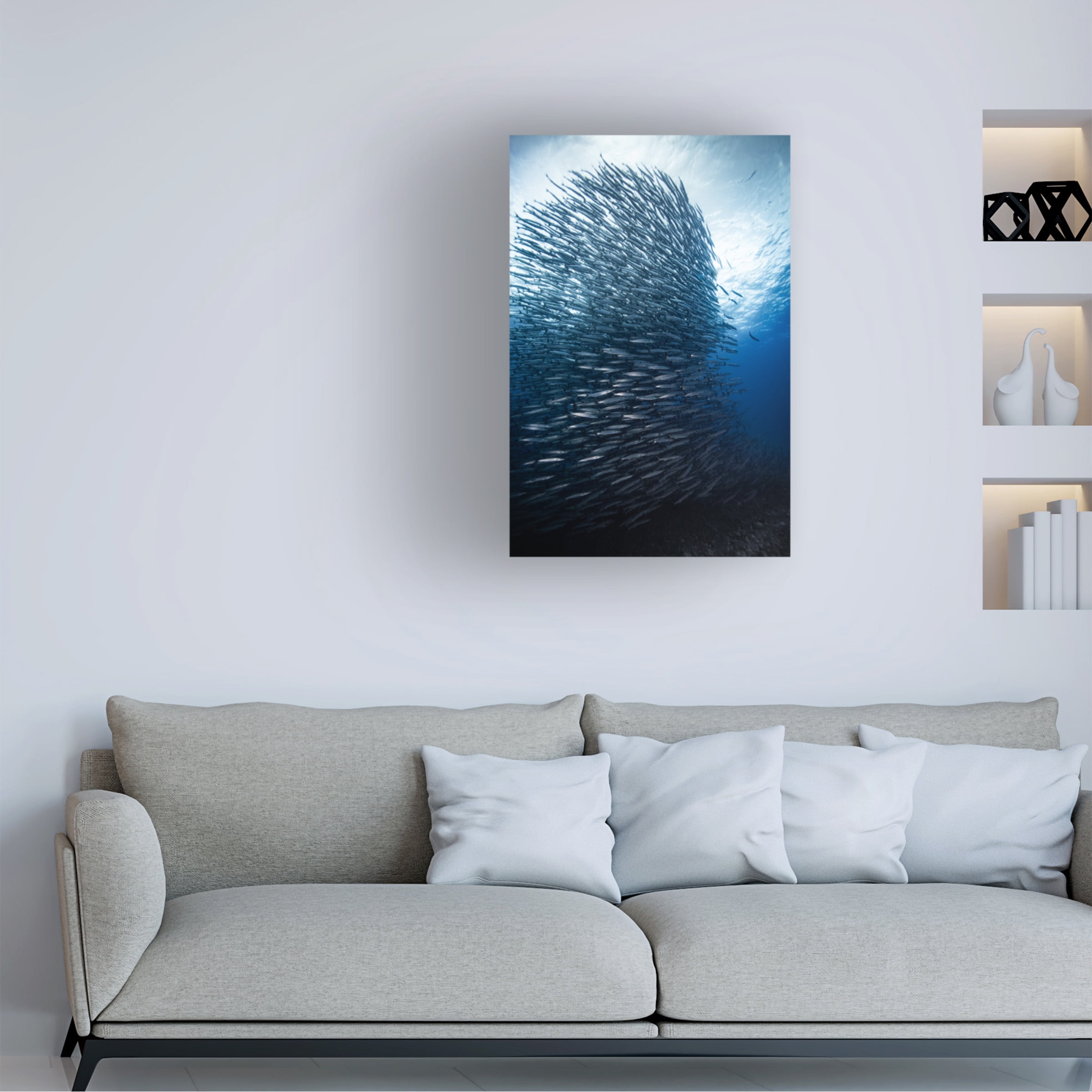 Yonghoon Choi 'Skyscraper' Canvas Art