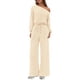 thumbnail image 1 of Mono Enterizo PRETTYGARDEN para Mujer, Color Albaricoque, Pierna Ancha y Suelta, Talla L, 1 of 8