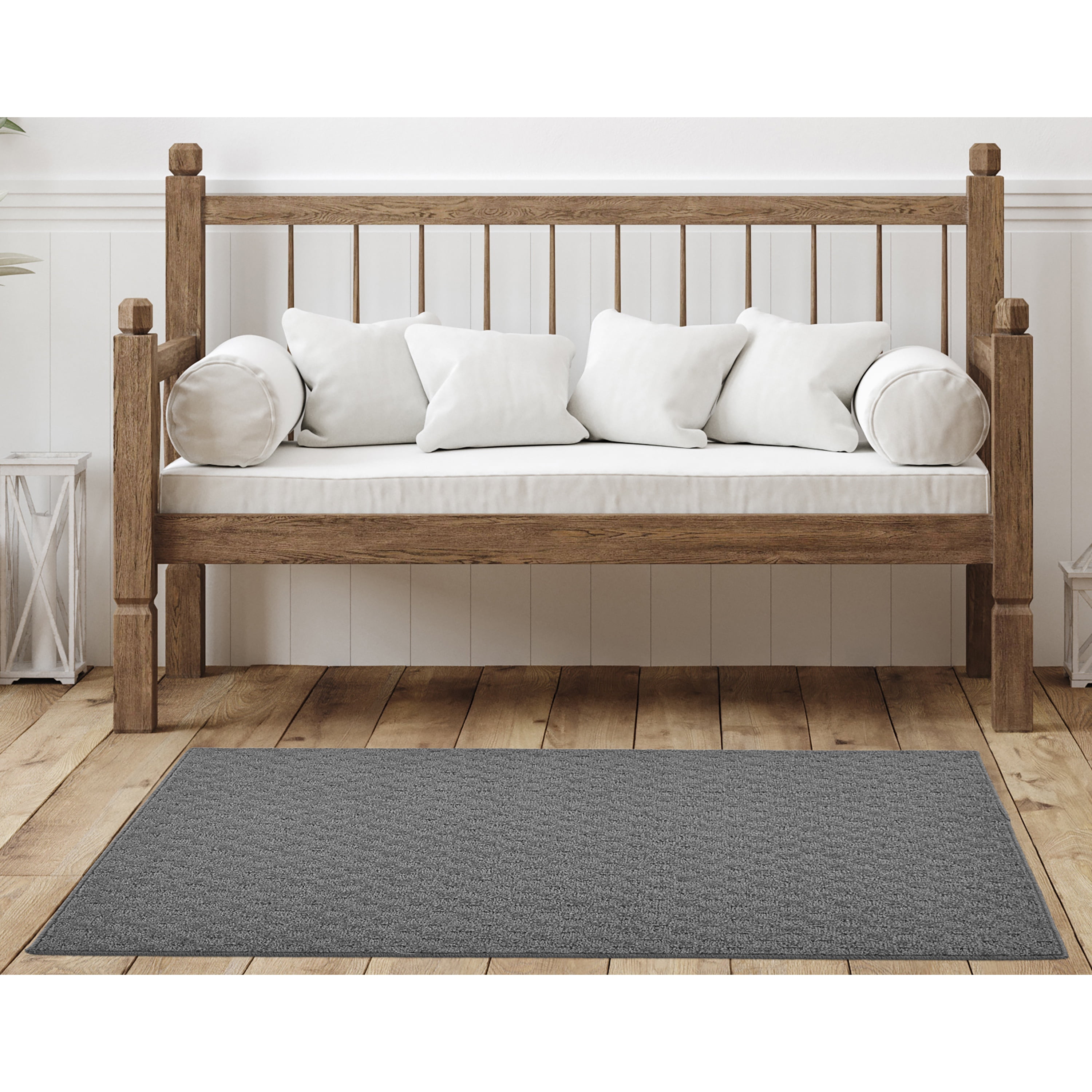 Garland Rug Medallion Cinder Gray Indoor Area Rug, 3' x 5'