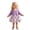 Purple, variant on Y-Sunset Girls Halloween Dress,Sleeveless Heart Argyle Dress, Soft Breathable Kids Halloween Party Outfit, For Carnival Birthday Photo Daily Play(Black/1-2 Years)