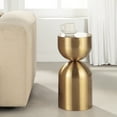 thumbnail image 2 of Uttermost Golden Vessel Modern Accent Table, 2 of 5