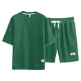 thumbnail image 3 of Clossjun Mens 2 Piece Short Set Matching Drawstring Baggy Shorts Sets Casual Summer Outfits, 3 of 5