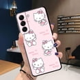 thumbnail image 1 of Sanrio-funda de silicona para móvil, carcasa de Hello Kitty para Samsung Galaxy S21 Plus S23 Ultra 5G S22 S20 FE S10 S10e S8 S9 S7 S20FE xuanjing unisex, 1 of 2