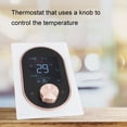 thumbnail image 5 of Yajisi Smart Thermostat Color LCD Programmable Touchscreen Water Heating White Normal Model AC 95V-240V (130 mm / 5.1 in), 5 of 9