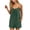 Army Green*beach jumpsuit women, variant on Women's Overalls Shorts Dressy Casual Backless Wide Leg Short Jumpsuits Spaghetti Strap Beach Vacation Rompers with Pockets,Army Green,XL