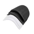 thumbnail image 1 of 20 pares de hombreras prácticas, almohadillas de esponja para coser, hombreras útiles para ropa tipo Blazer (blanco + negro, 8x13,5x1cm), 1 of 5