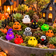 thumbnail image 7 of FanYule Halloween Mini Resin Ducks Glow in the Dark Novelty Halloween Party, 120 PCS, 7 of 7