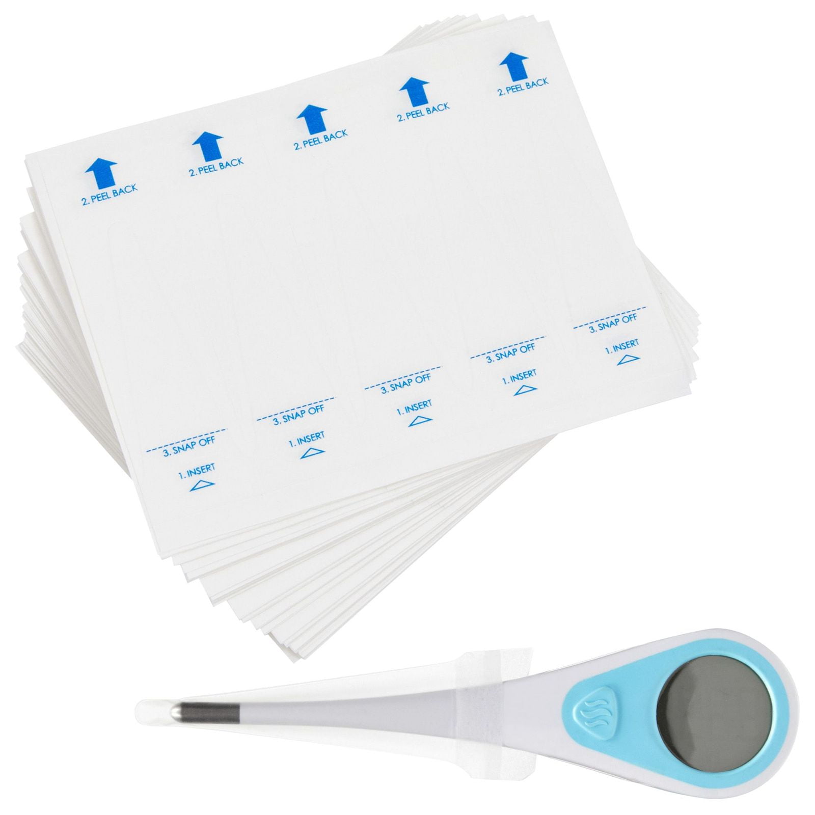 Pack of 300 Digital Thermometer Probe Covers - Disposable, Sterile and Safe, 3.75 x 1.02 inches