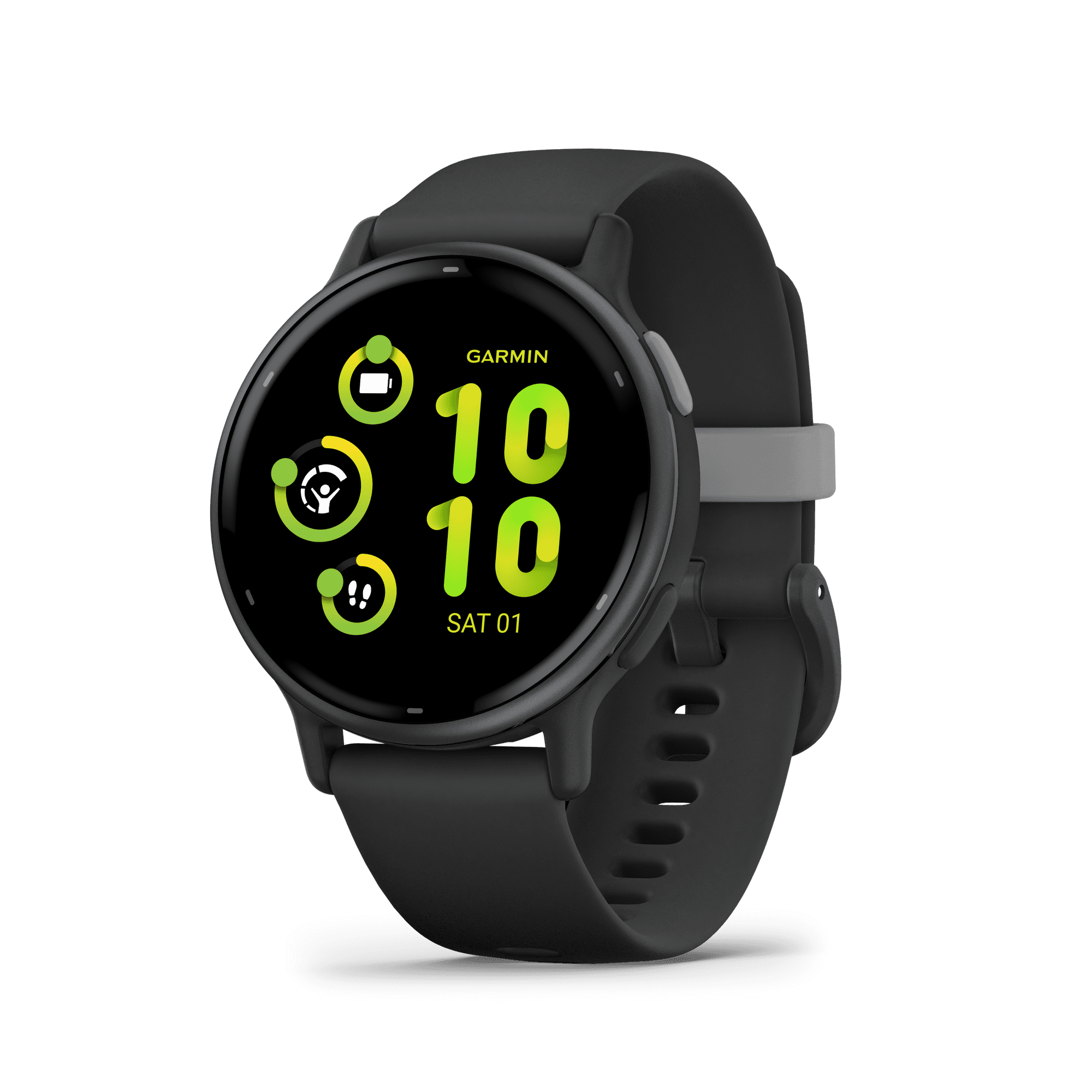 GARMIN Vivoactive 5 ブラック/グリーン Amazon | GARMIN(ガーミン) vivoactive 5 Black/Slate フィットネスGPS