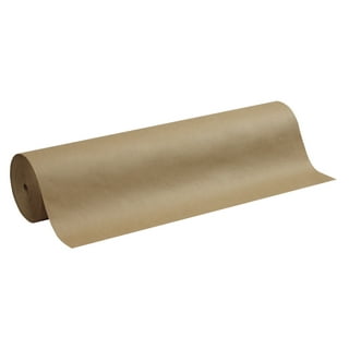 School Smart Butcher Kraft Paper Roll, 50 lbs, 30 Inches x 1000 Feet, Brown