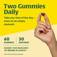 thumbnail image 6 of MegaFood Men's Multi - Zinc & Vitamins C, D3, B12 - Immune Support Gummies - 30 Servings, 6 of 8