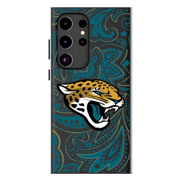 Keyscaper Jacksonville Jaguars Paisley Galaxy Magnetic Bump Case