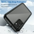 thumbnail image 4 of ShellTech Crystal Case for Samsung Galaxy A15 5G Slim Thin Soft TPU Bumper & Hard PC Back Shockproof Scratch Resistant Protective Phone Case for Galaxy A15,Black, 4 of 8