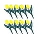 thumbnail image 4 of 10 piezas de tulipanes artificiales para valla de jardín, paisajismo decorativo Flor amarilla, 4 of 9