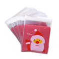 thumbnail image 1 of 50/100 Uds 10x1 0cm Bolsas de dulces de Navidad Santa Claus refrigerio de galletas comida bolsa de regalo embalaje Navidad Suministros De Decoración De Navidad, 1 of 4