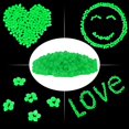 thumbnail image 5 of Spencer 300Pcs Luminous Stones Glow in The Dark Garden Pebbles Stones Rocks for Yard Walkways Aquarium Decorations in Colorful, 5 of 9