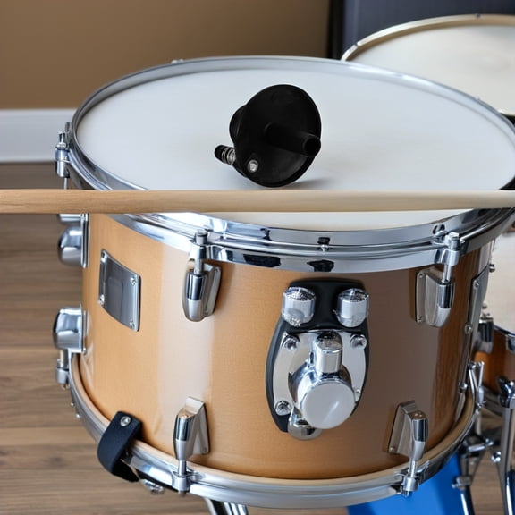 OUNONA 4Pcs Black Drum Cymbal Felt Pads Clutch Parts Compatible with Hi Hat Stands