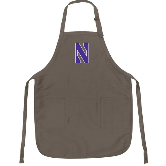Northwestern Apron Broad Bay BEST NU Wildcats APRONS for Men or Ladies - Him or Her