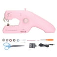 thumbnail image 3 of Handheld Sewing Machine, Plastic Material 2 Power Supply Small Sewing Machine Stainless Steel Lightweight Portable  For Household, 3 of 8