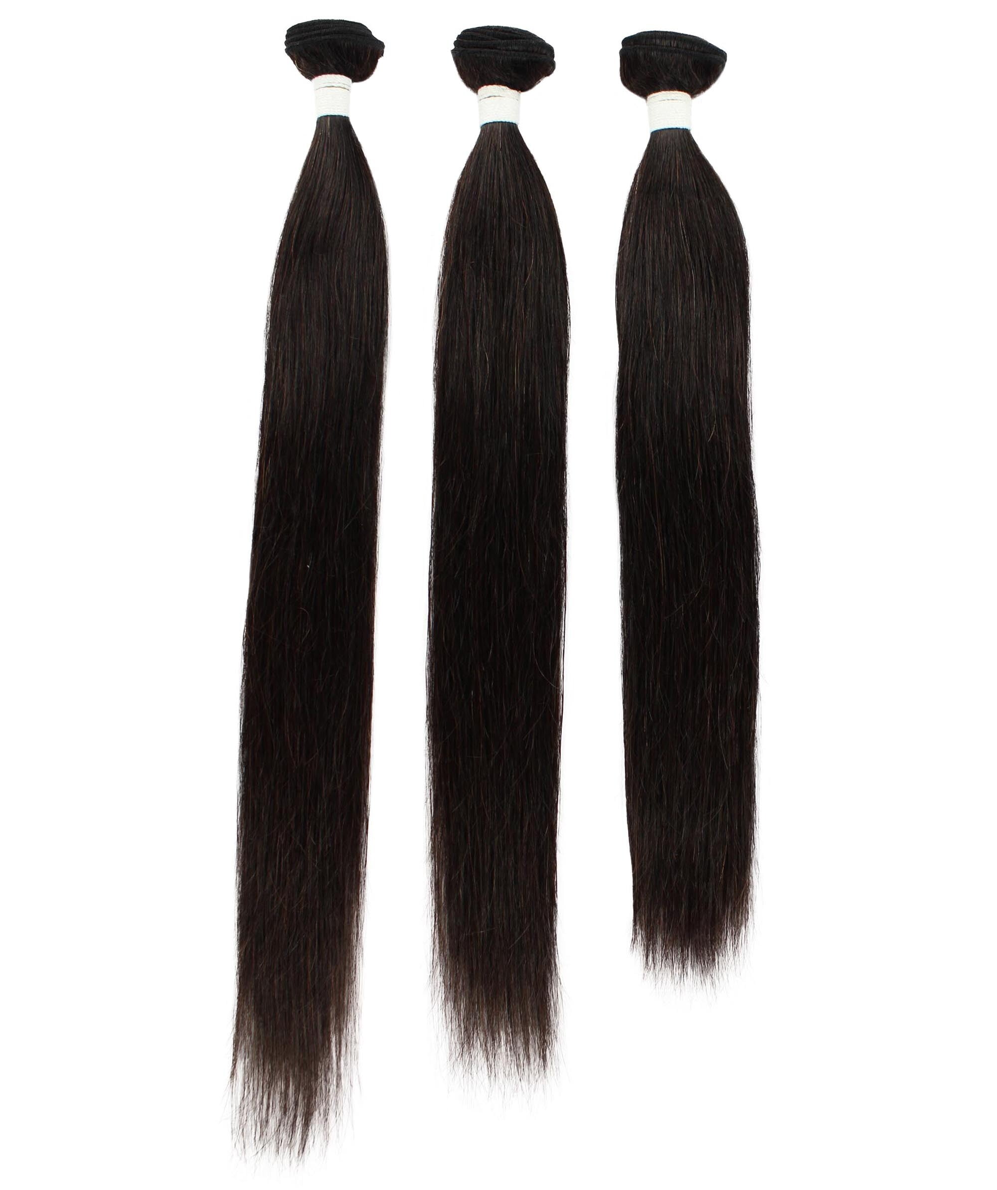 LUXLUXE Women Rico 100% Human Hair Bundle Free Part 4X4 Hand Tied Swiss Lace Closure