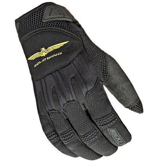 Joe Rocket 'Skyline' Men's Black Textile Motorcycle Gloves 3X-Large