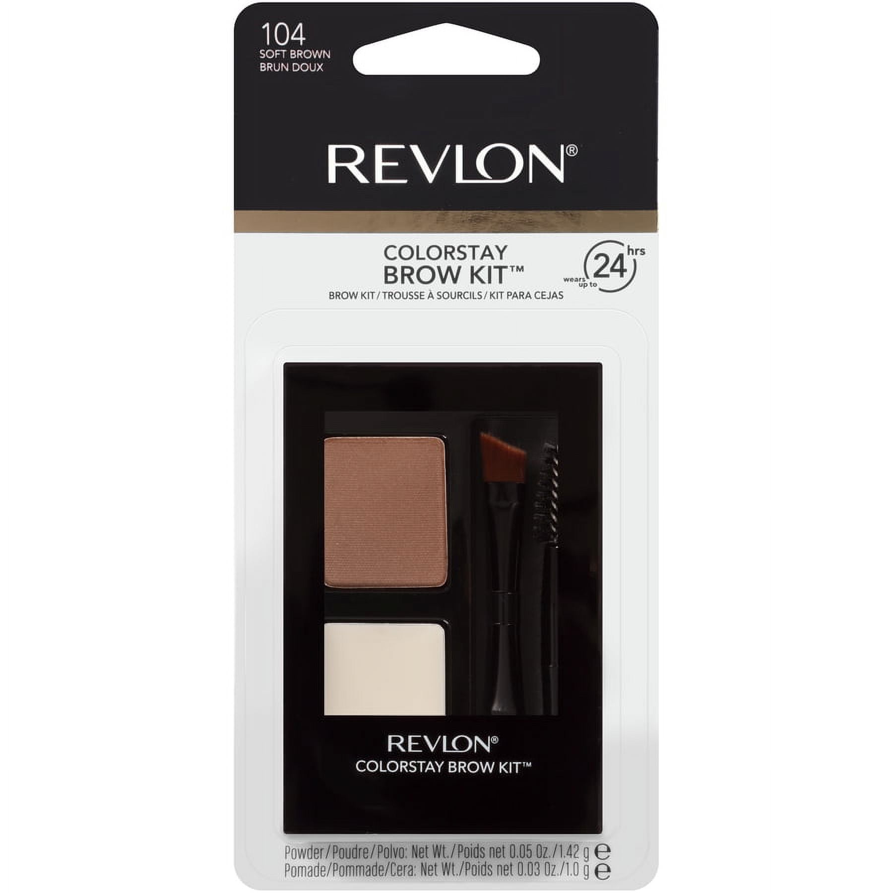 Revlon ColorStay Brow Kit, Soft Brown