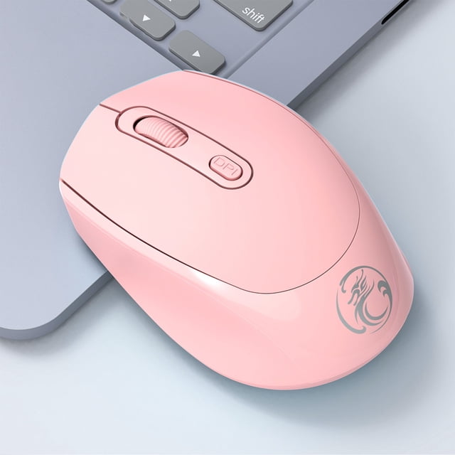 EGNMCR Bluetooth Mouse锛圔luetooth 5.1+USB锛?.4G Noiseless Wireless Mouse With USB Receiver Portable Computer Mice For PC Tablet Desktop Computer Laptop, Gift