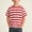 Red, variant on ITSAME T-Shirt for Boys, Cotton Striped Print Round Neck Kids Fashion Casual Pullover Tops Black Size 1-2T