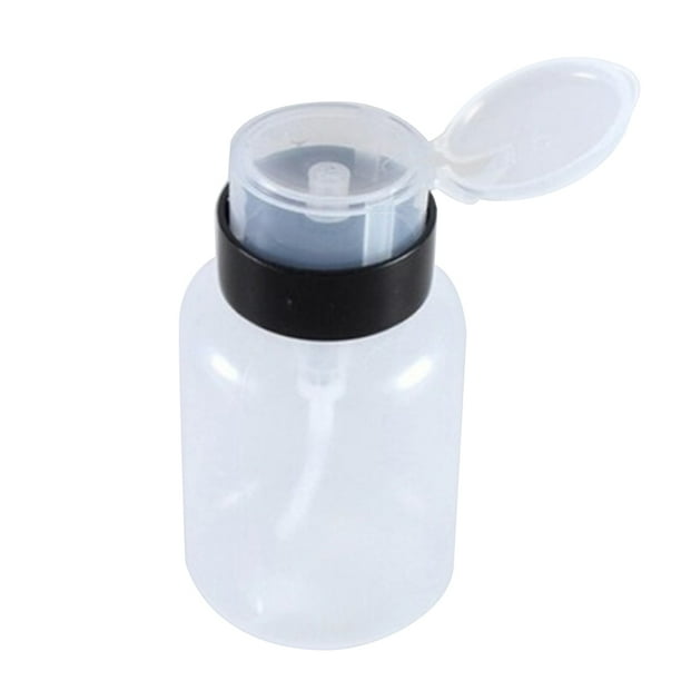 Papaba Pump Dispenser Bottle,Pump Dispenser Bottle Nail Art Acetone Polish Makeup Remover