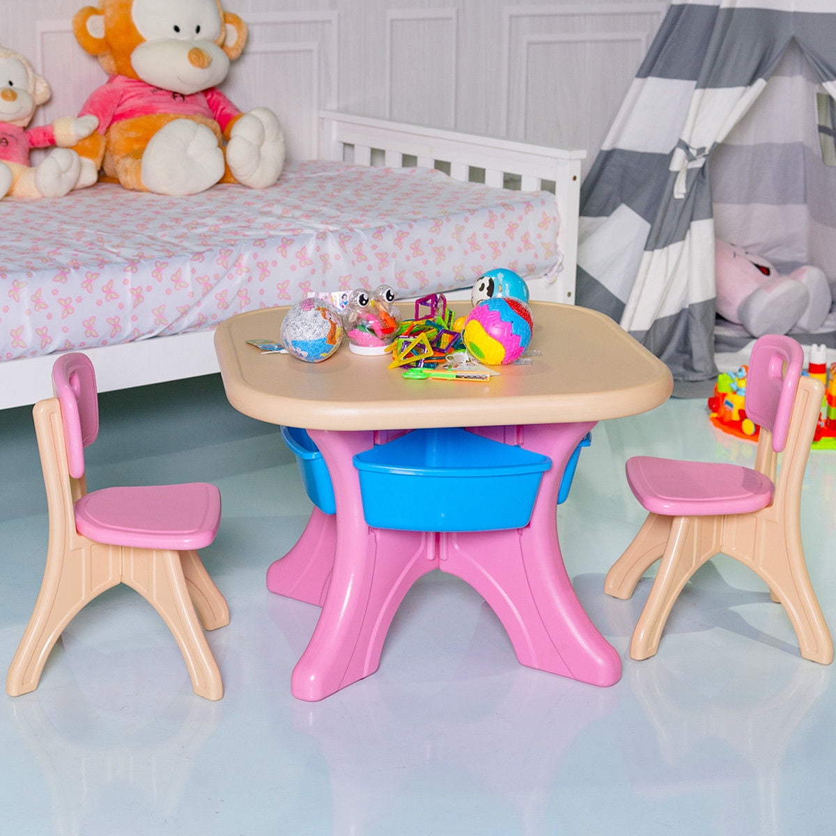 gymax children's table