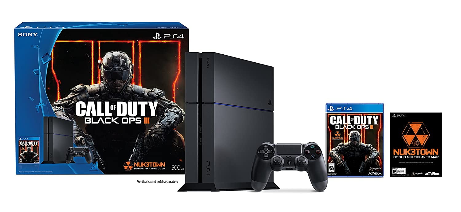 Restored PlayStation 4 500GB Console Call Of Duty Black Ops III Bundle (Refurbished)