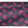 thumbnail image 5 of oneOone Viscose Jersey Fabric Peacock Block Decor Fabric Printed BTY 60 Inch Wide, 5 of 5