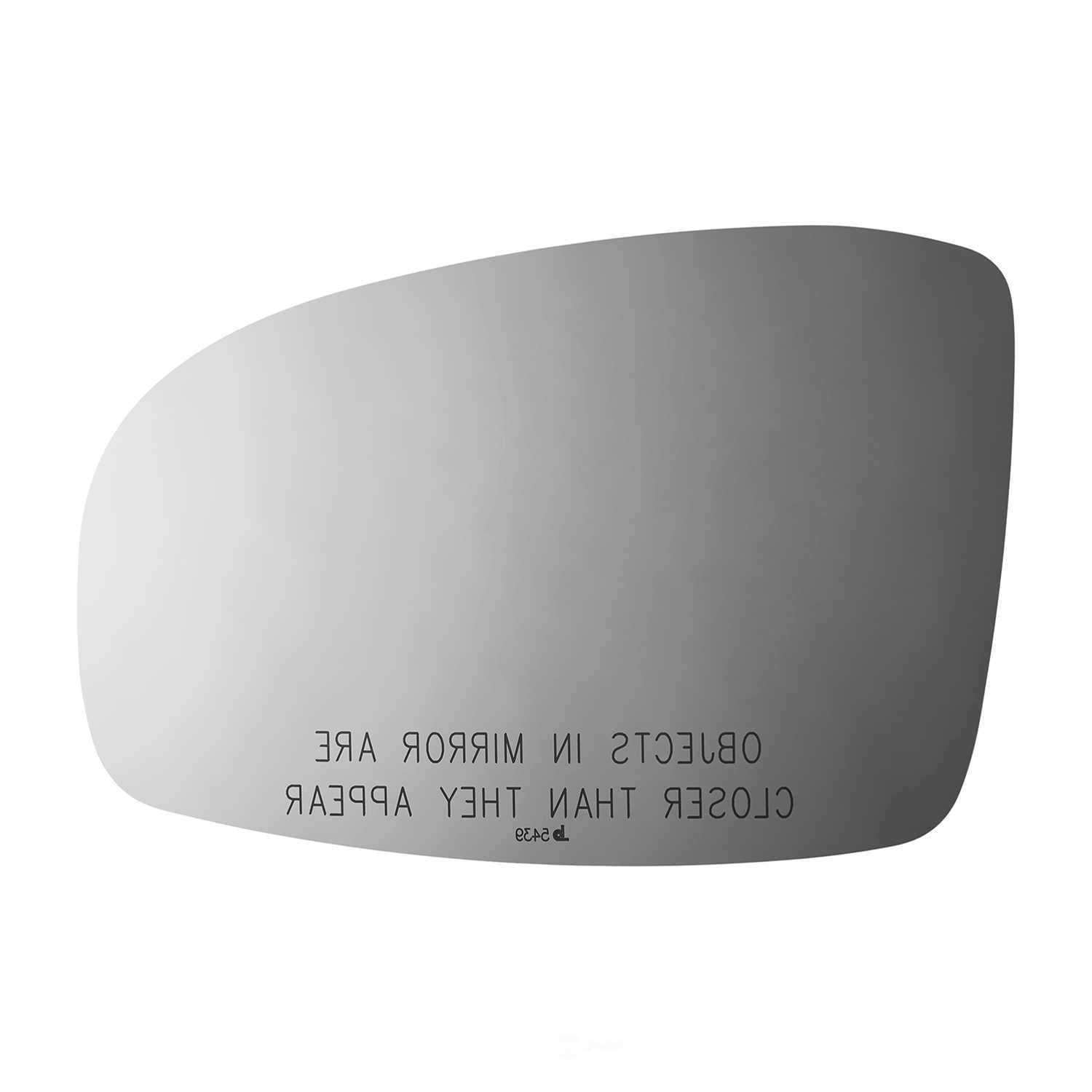 Burco Side View Mirror Replacement Glass - Clear Glass - 5439