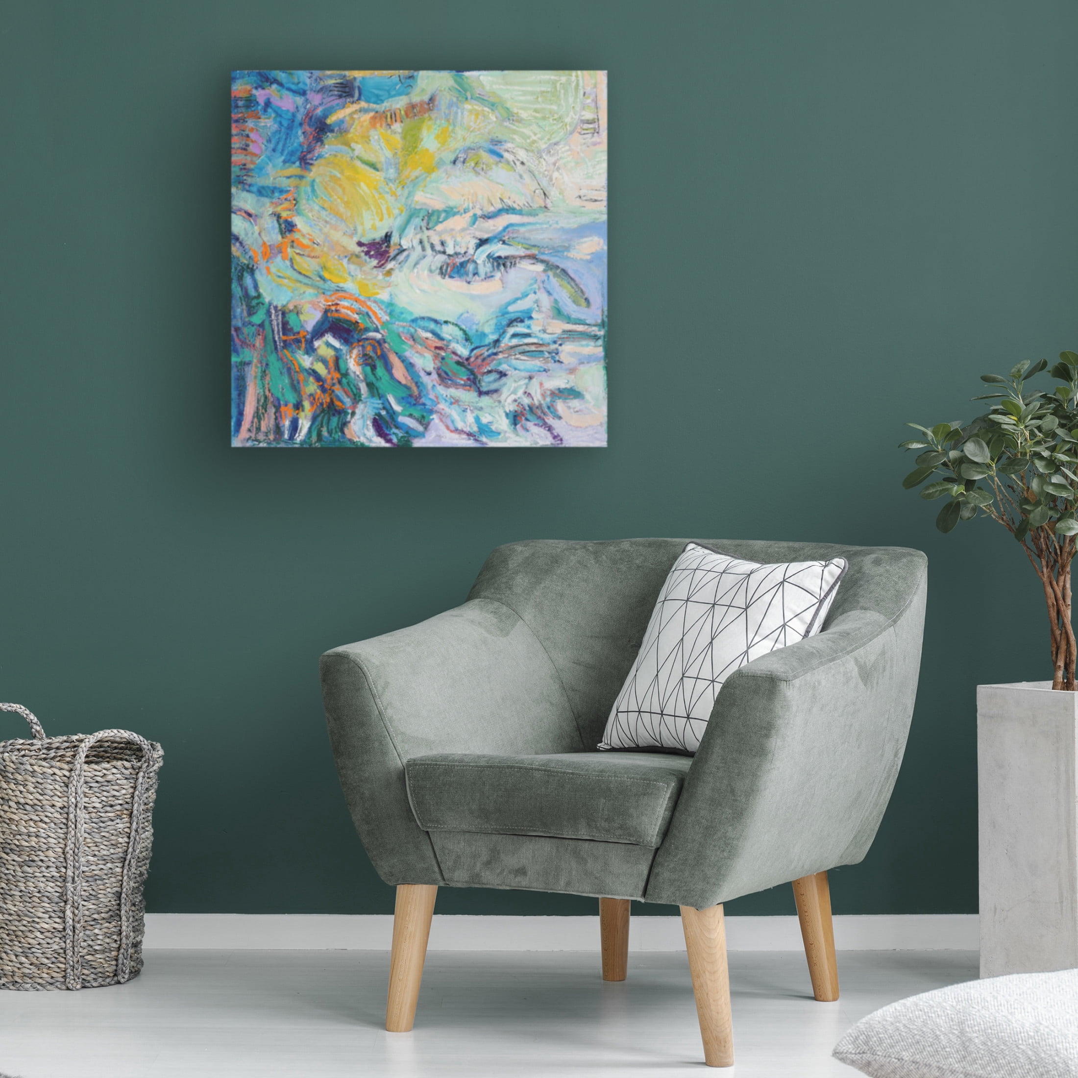 Trademark Fine Art Dorothy Fagan New Pathways II Canvas Wall Art