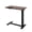 Walnut, variant on Anoncndin Small Rolling Overbed Table Adjustable Height with Wheels, Mobile Laptop Desk with Tilting Desktop, Portable Computer Workstation for Home Office, Bedside, Black Walnut