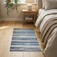 thumbnail image 3 of ODIKA Boho Striped Southwestern Layered Farmhouse Stripe Bands Geometric for Hallway, Study Room, Playroom, Non-Slip Low Profile, 3 of 7