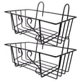 thumbnail image 1 of MIANGASTORE 2Pcs Balcony Hanging Flower Pot Holder Hanging Railing Planter Basket Metal Plant Pot Holder, 1 of 7