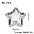 thumbnail image 2 of Yvsxxv Silver Star Disposable Paper Serving Tray Wedding Party 10Pcs, 2 of 7