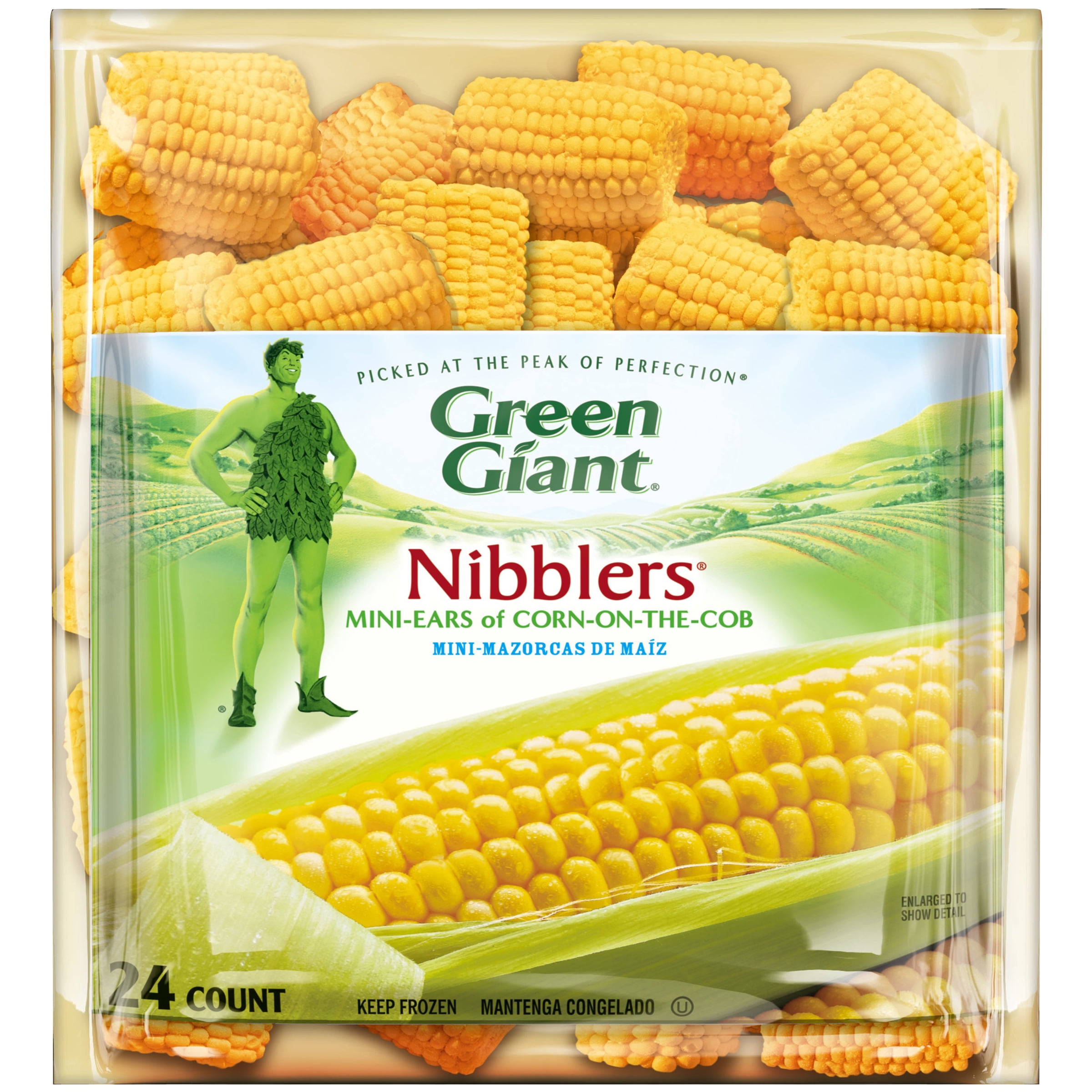 Green Giant Nibblers Corn On The Cob, 24 Ct (Frozen)