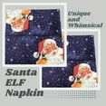 thumbnail image 5 of Keep Unique Santa Elf Paper Napkins, Christmas Print Decoupage Holiday Napkin, Assorted Color, Pack/20, 5 of 5
