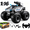 Black, variant on HNH 1:16 Waterproof Monster Truck, Amphibious RC Cars 4WD Remote Control Car Trucks, All Terrain Off-Road Pickup Cybertruck Toy for 6-15 Year Old Boys Girls Kids Gifts