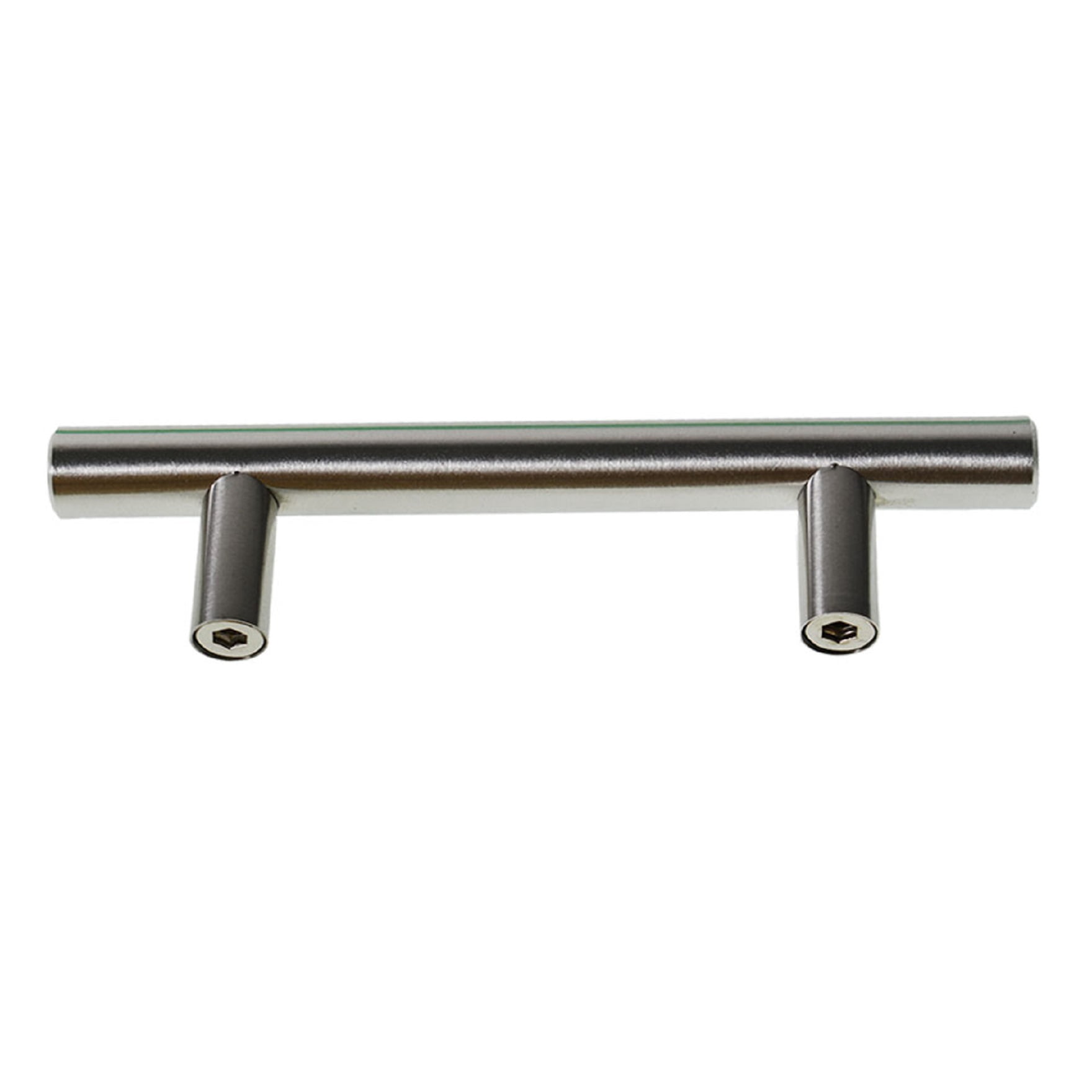 findmall 50 Pack Cabinet Pulls Brushed Nickel Stainless Steel Kitchen Cupboard Handles Cabinet Handles 5 in Length, 3in Hole Center