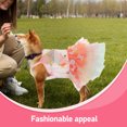 thumbnail image 3 of HEANUJJ Robe de Princesse Légère pour Chien avec Ailes de Papillon Durable et Lavable en Machine, 3 of 7