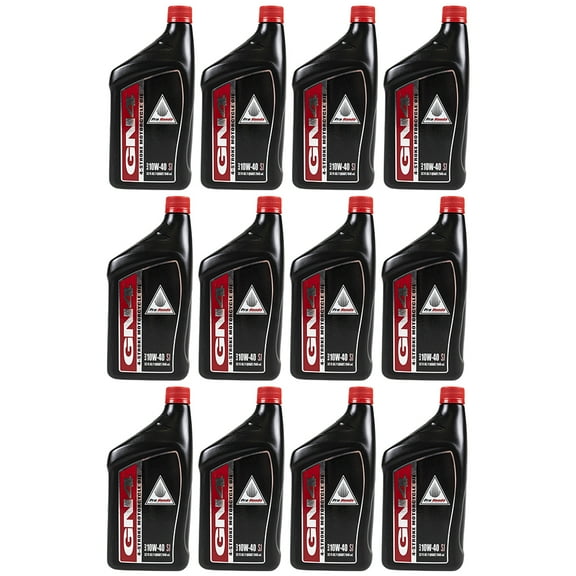 Honda 08C35-A141M01 12pk Genuine GN4 10w40 ATV UTV Motorcycle PWC 4-Stroke Engine Oil - 1