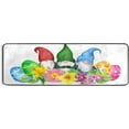 thumbnail image 5 of Dreamtimes Easter Gnomes Hallway Runner Rug 2'x6' Kitchen Rug with Rubber Backing Colored Eggs Flowers Non Slip Entryway Rug Runner Washable Soft Area Rug for Hallway Bedroom Kitchen Decor, 5 of 6