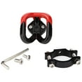 thumbnail image 2 of Gancho de suspensión universal para scooter eléctrico, gancho ajustable para postes (20 mm a 37 mm de diámetro), bicicleta, MTB, motocicleta (rojo), 2 of 5