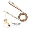 thumbnail image 5 of Plaid Dog Collar and Leash Set Cute Bow Tie&Bandana Necktie Adjustable Leather Small Dog Collars, 5 of 7