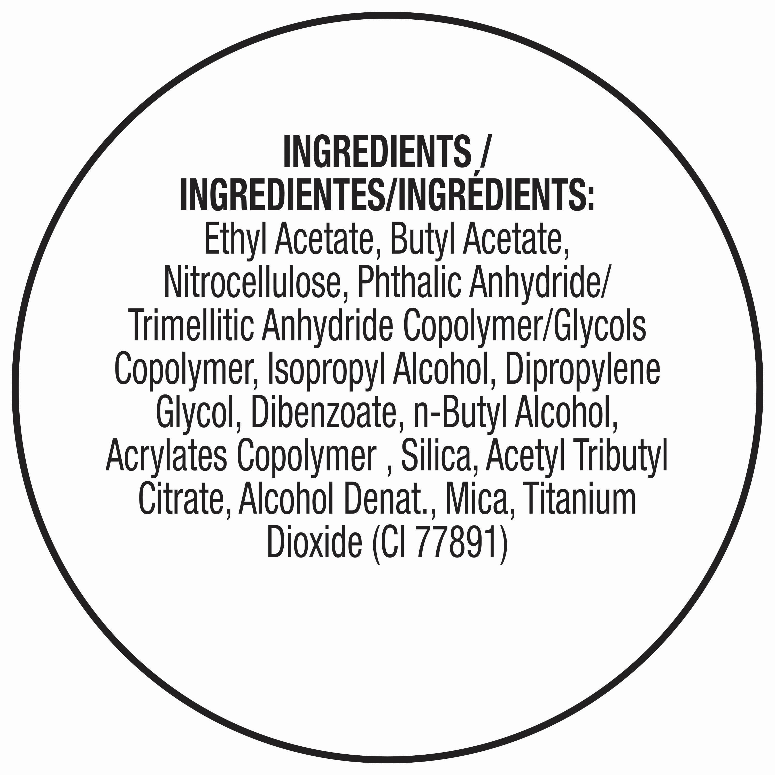 Salon Perfect Nail Polish, 407 Blue Jeans, Blue Shimmer, 0.5 fl oz