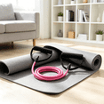 thumbnail image 5 of BESTSKY Single Resistance Exercise Band with Comfortable Handles - Ideal for Physical Therapy,Strength Training,Muscle Toning - Foam Padding Door Anchor and Starter Guide Included, 5 of 7