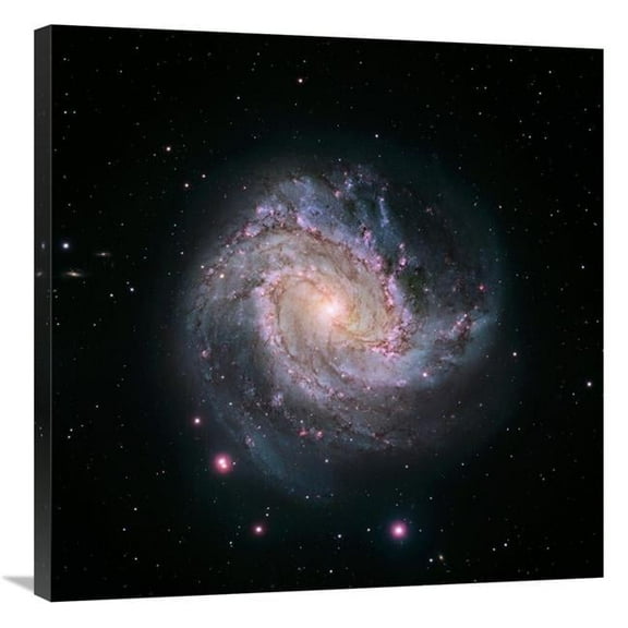 30 x 30 in. M83 - Spiral Galaxy - Hubble-Magellan Composite Art Print - NASA